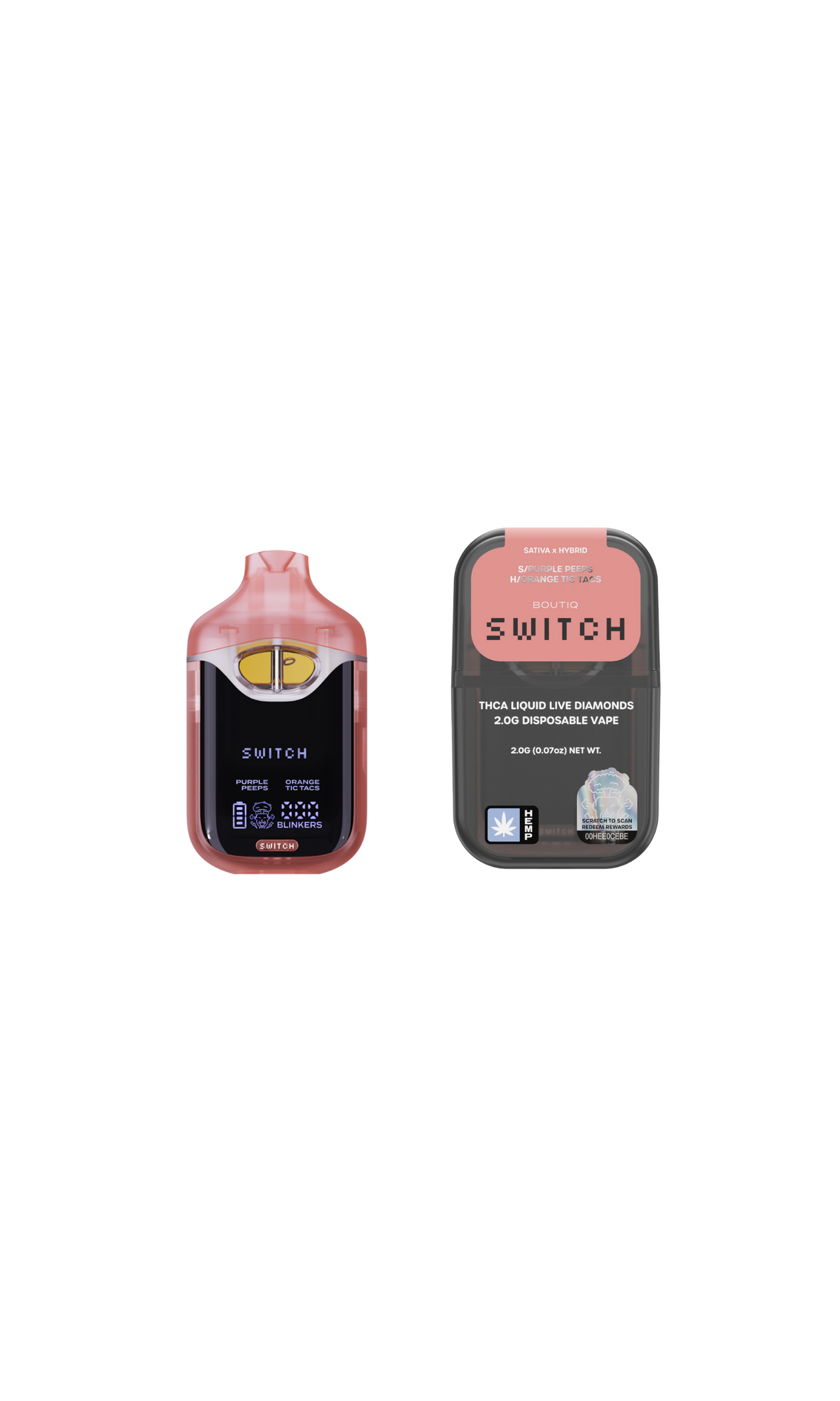 Purple Peeps x Orange Tic Tacs Switch All-In-One 2g