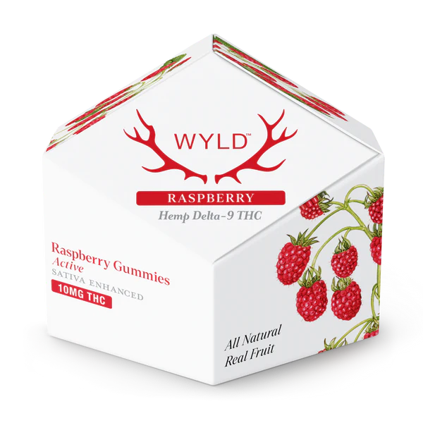 Raspberry Gummies 100mg