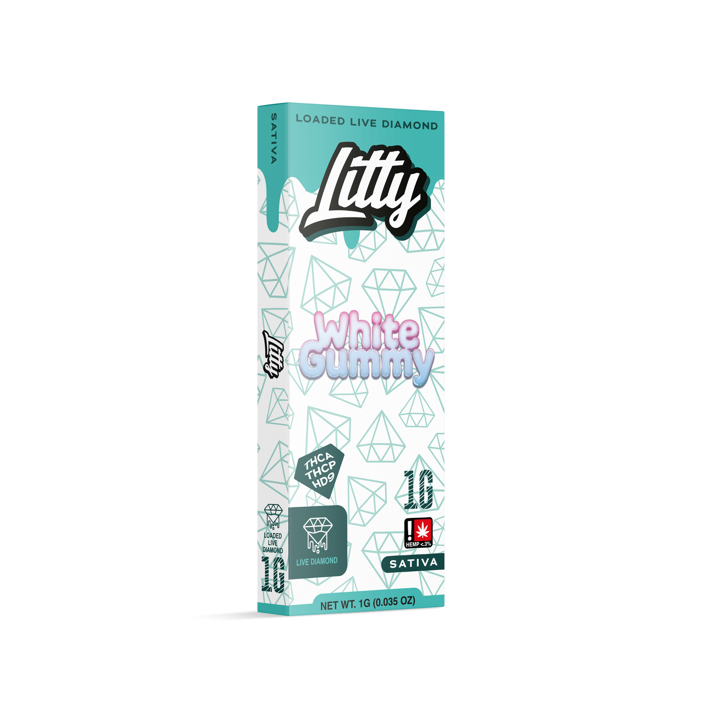 White Gummy All-In-One 1g