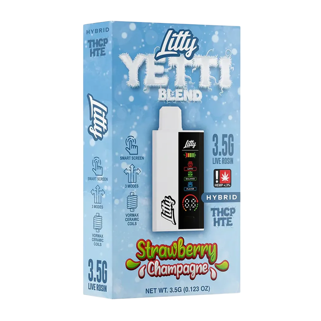 Yetti Strawberry Champagne All-In-One 3.5g