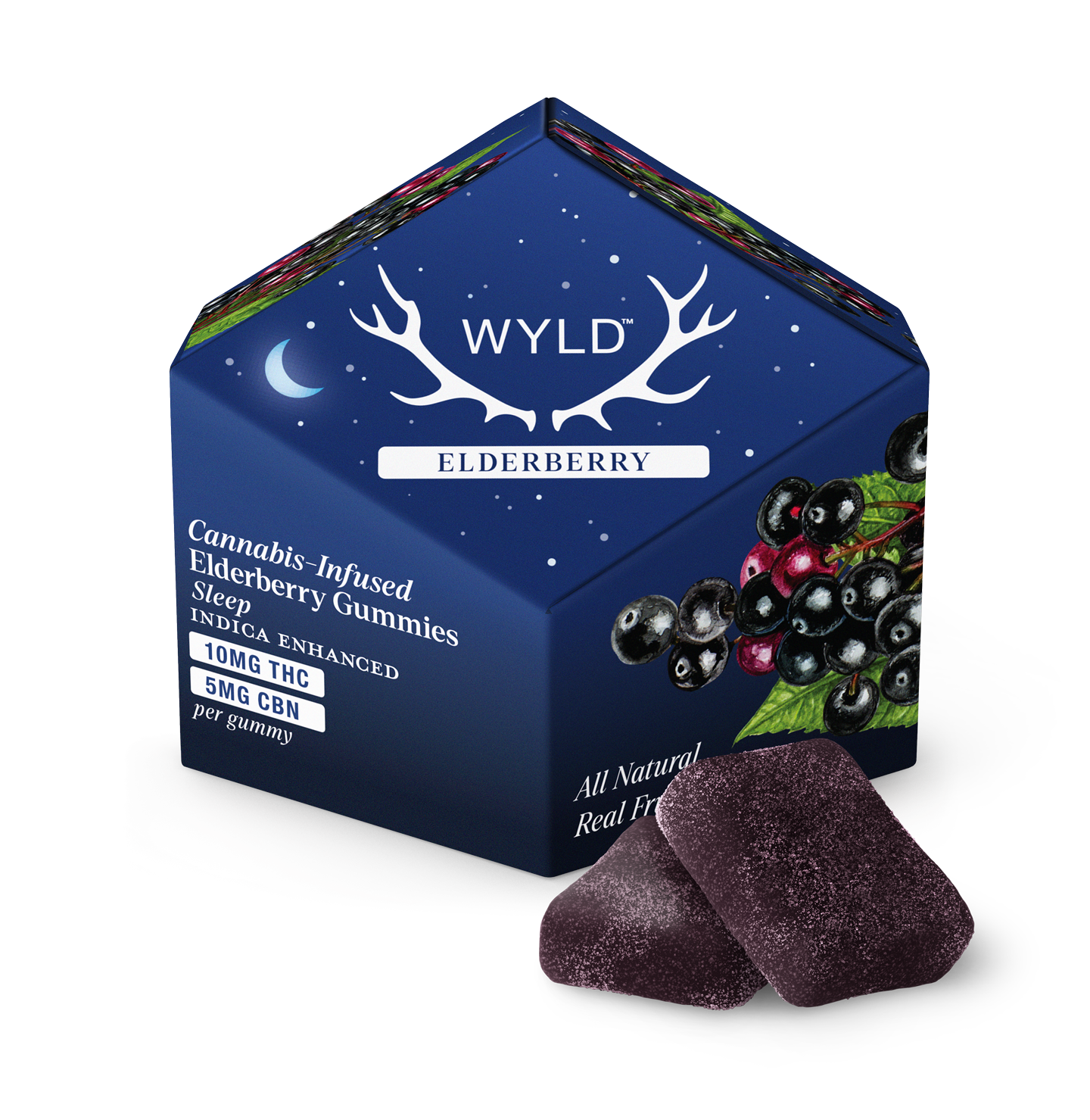 Elderberry 2:1 THC:CBN Gummies 100mg