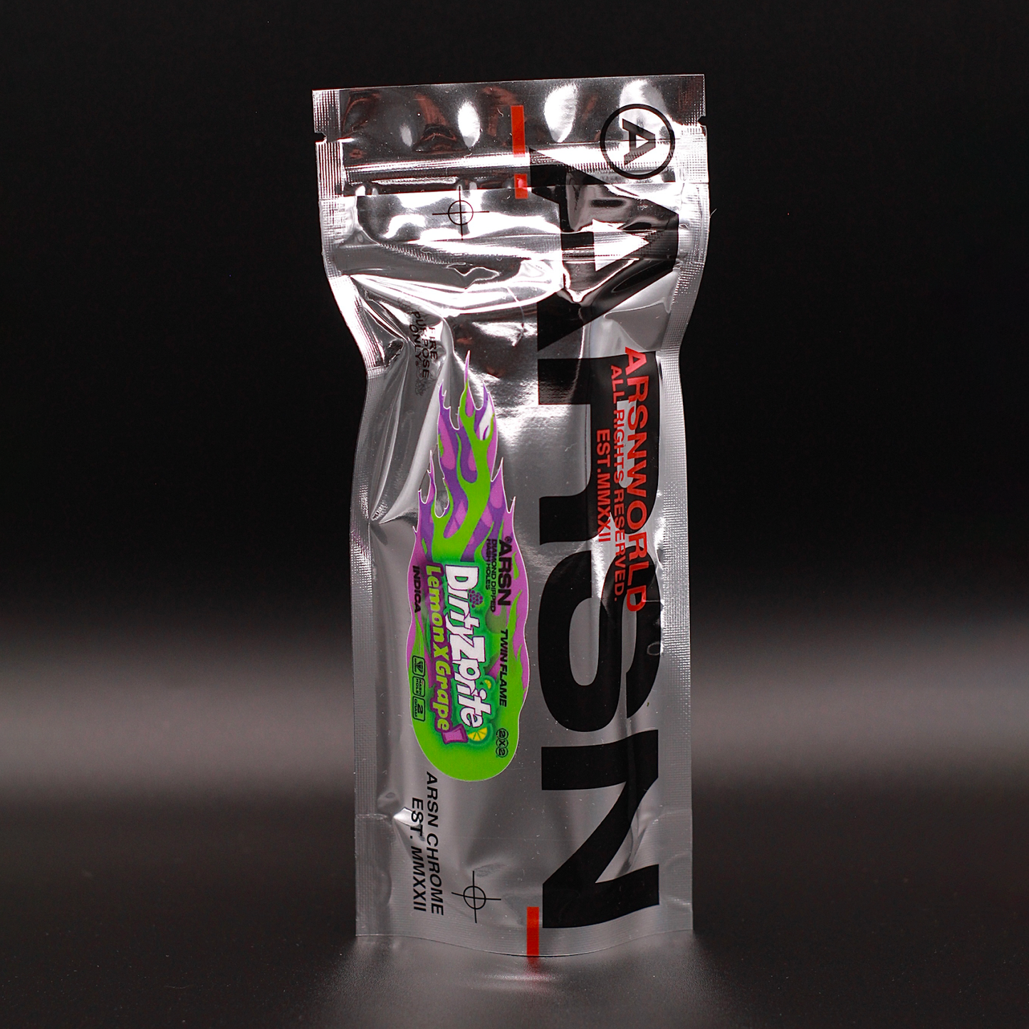 Dirty Zprite – Lemon Grape Double Flame 2x2 Hashole
