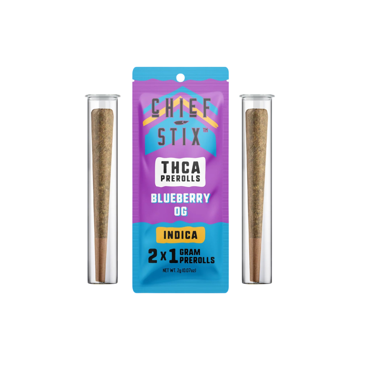 Chief Stix Blueberry OG Pre-Rolls (2-Pack)