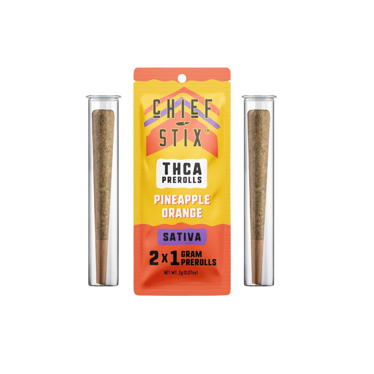 Chief Stix Pineapple Orange Pre-Rolls (2-Pack)