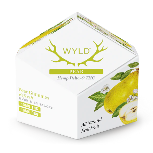 Pear 1:1 THC:CBG Gummies 100mg