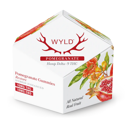 Pomegranate 1:1 THC:CBD Gummies 100mg