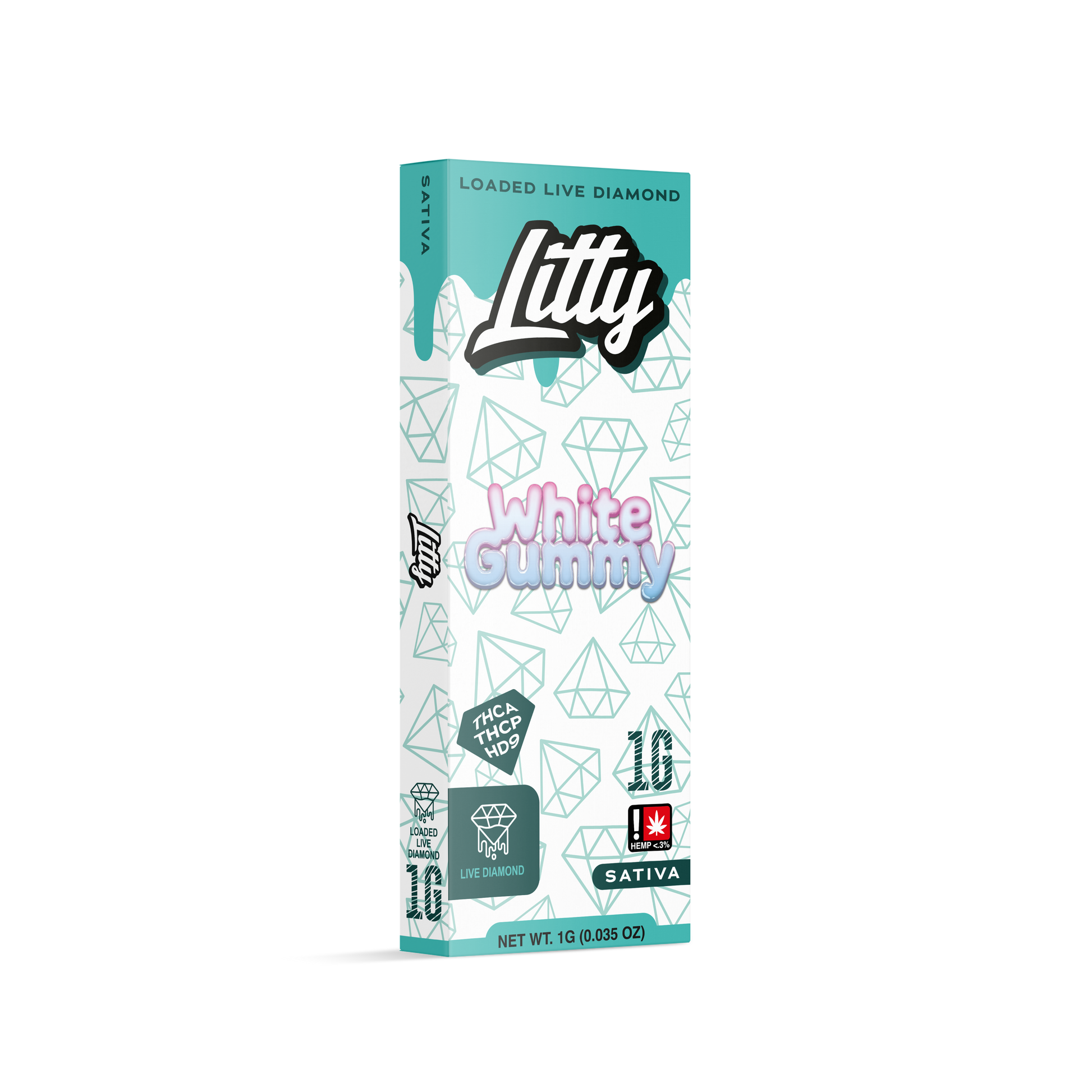 White Gummy All-In-One 1g