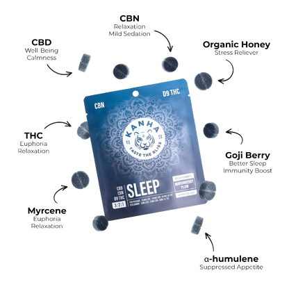 Sleep Marionberry Plum Gummies 600mg