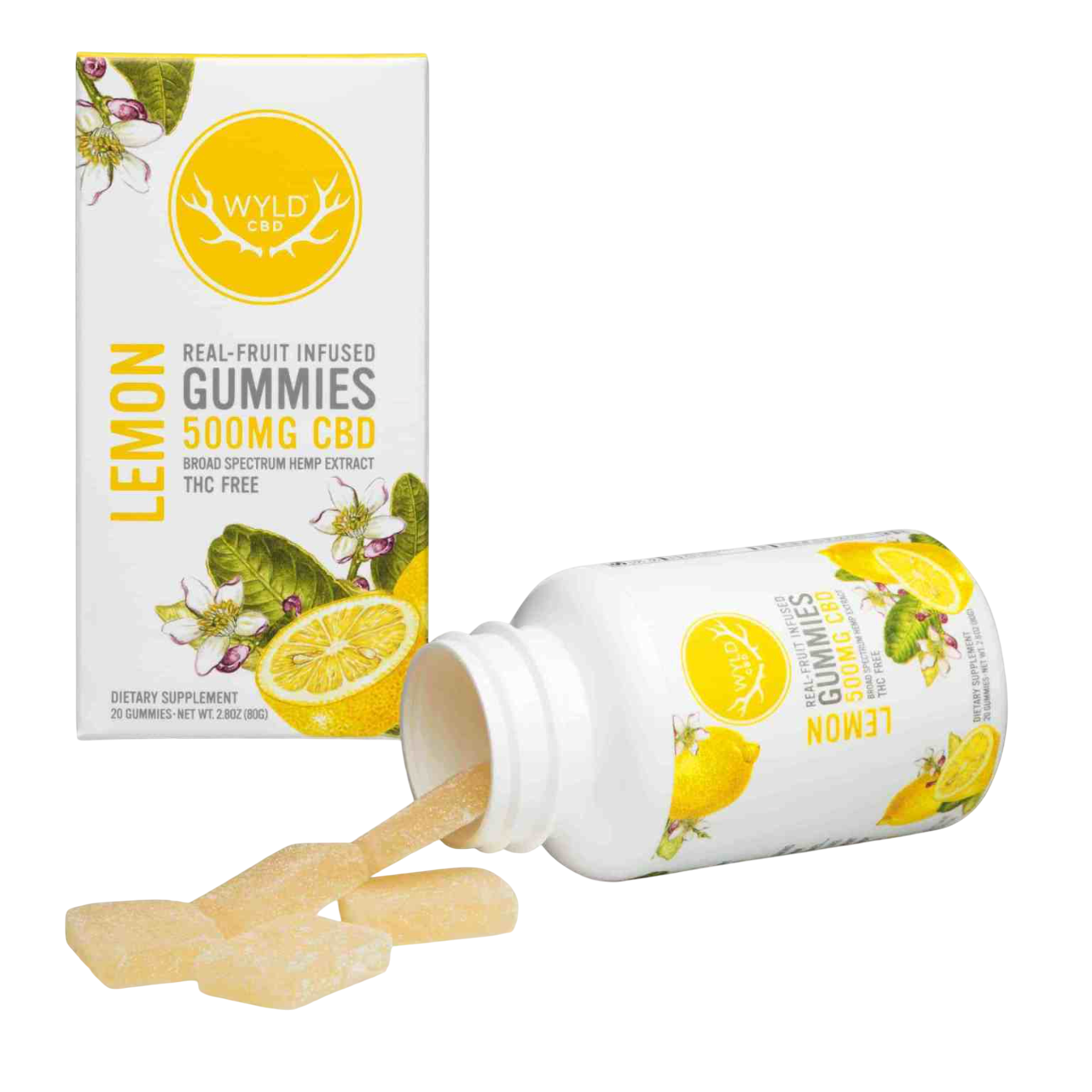 Lemon Gummies 500mg (20ct)