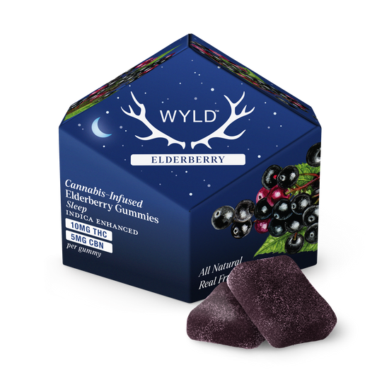 Elderberry 2:1 THC:CBN Gummies 100mg