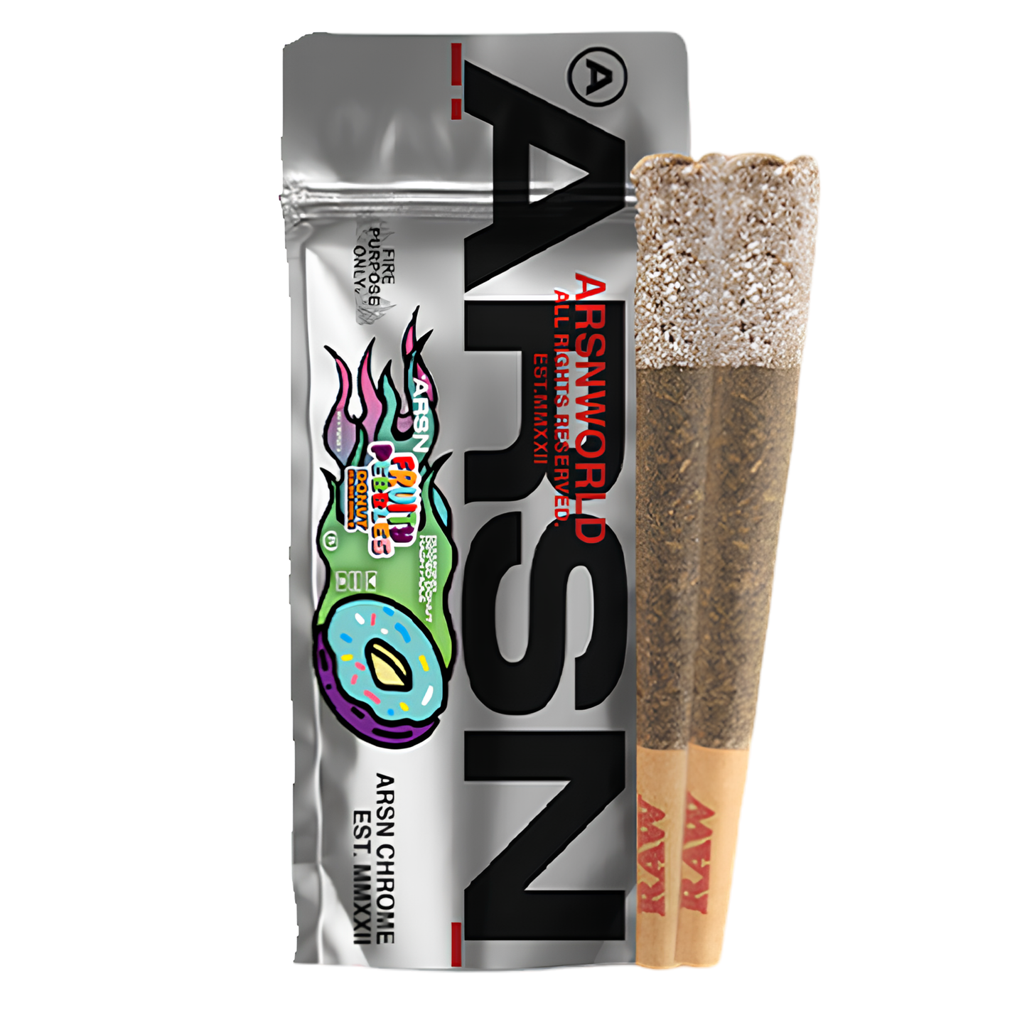 ARSN Double Donut Hashole 2x2 Fruity Pebbles