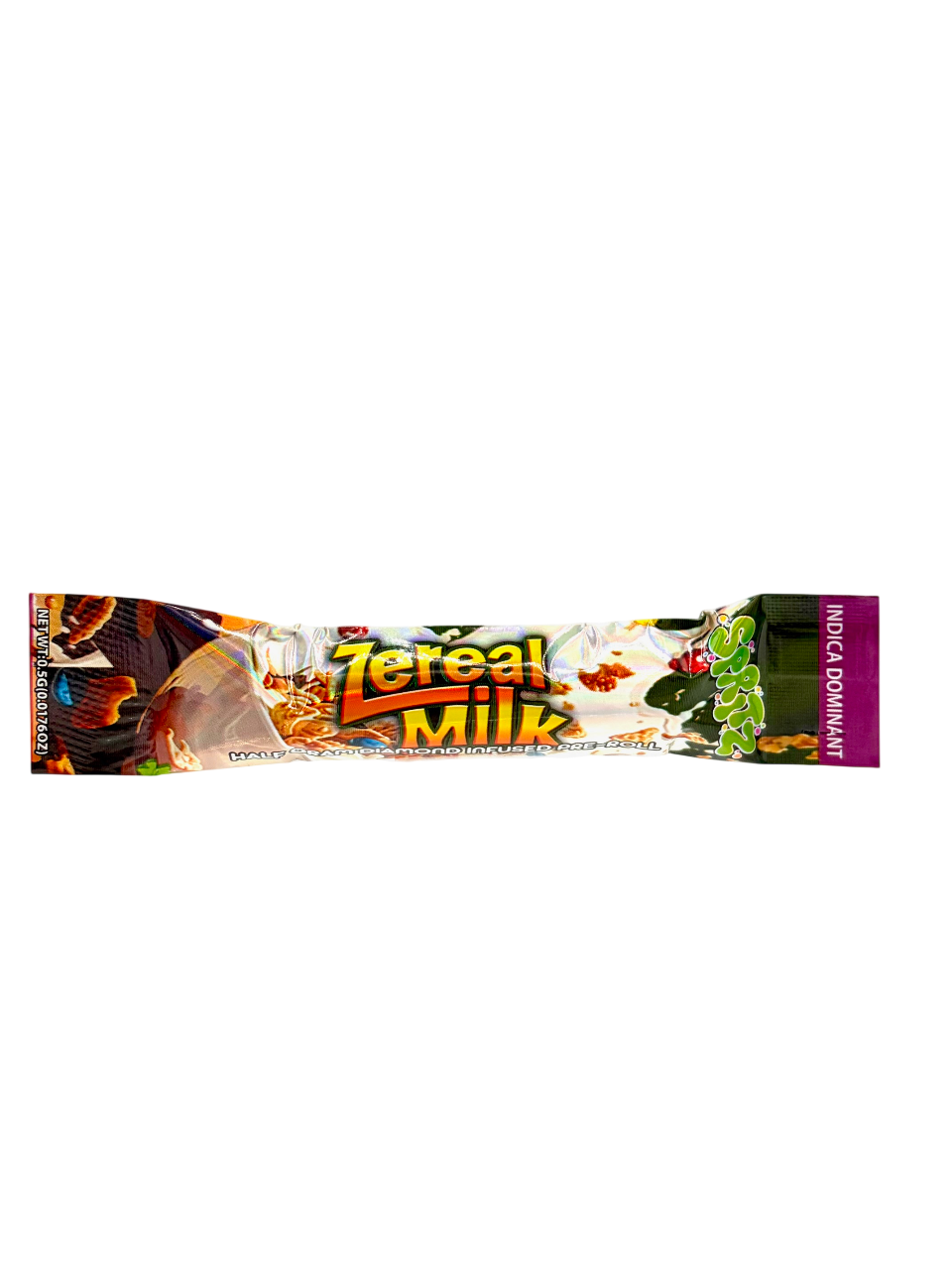 Zereal Milk bar packaging on a white background
