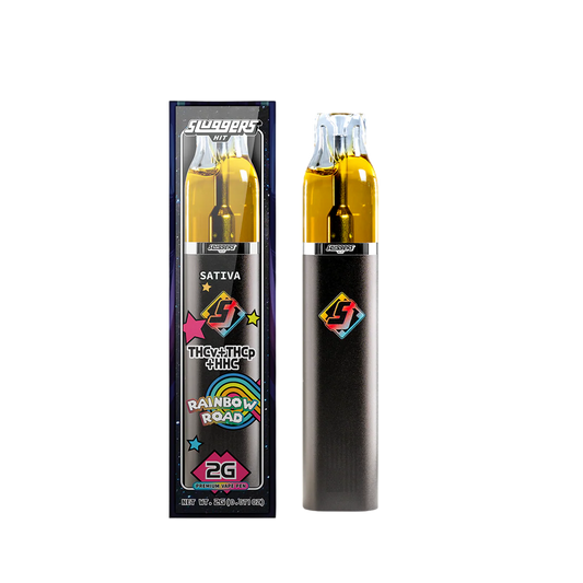 Vape pen with packaging on a white background