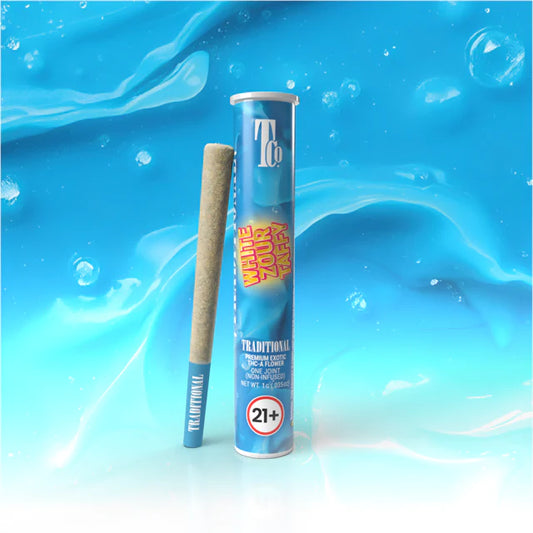 White Zour Taffy - 1G - THCa Indoor Pre-Roll