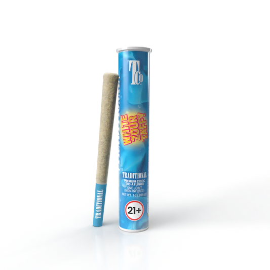White Zour Taffy - 1G - THCa Indoor Pre-Roll