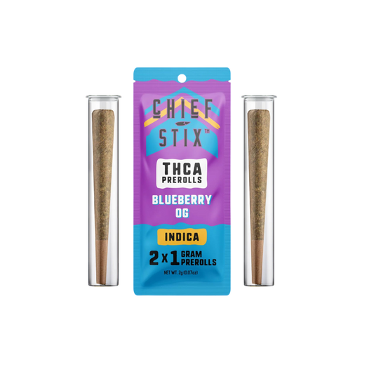 Chief Stix Blueberry OG Pre-Rolls (2-Pack)